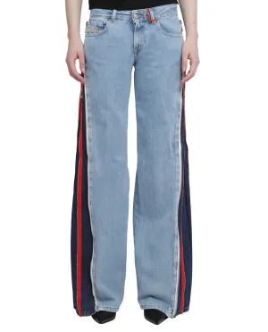 Diesel 2002 Side-Zipped Straight Leg Jeans