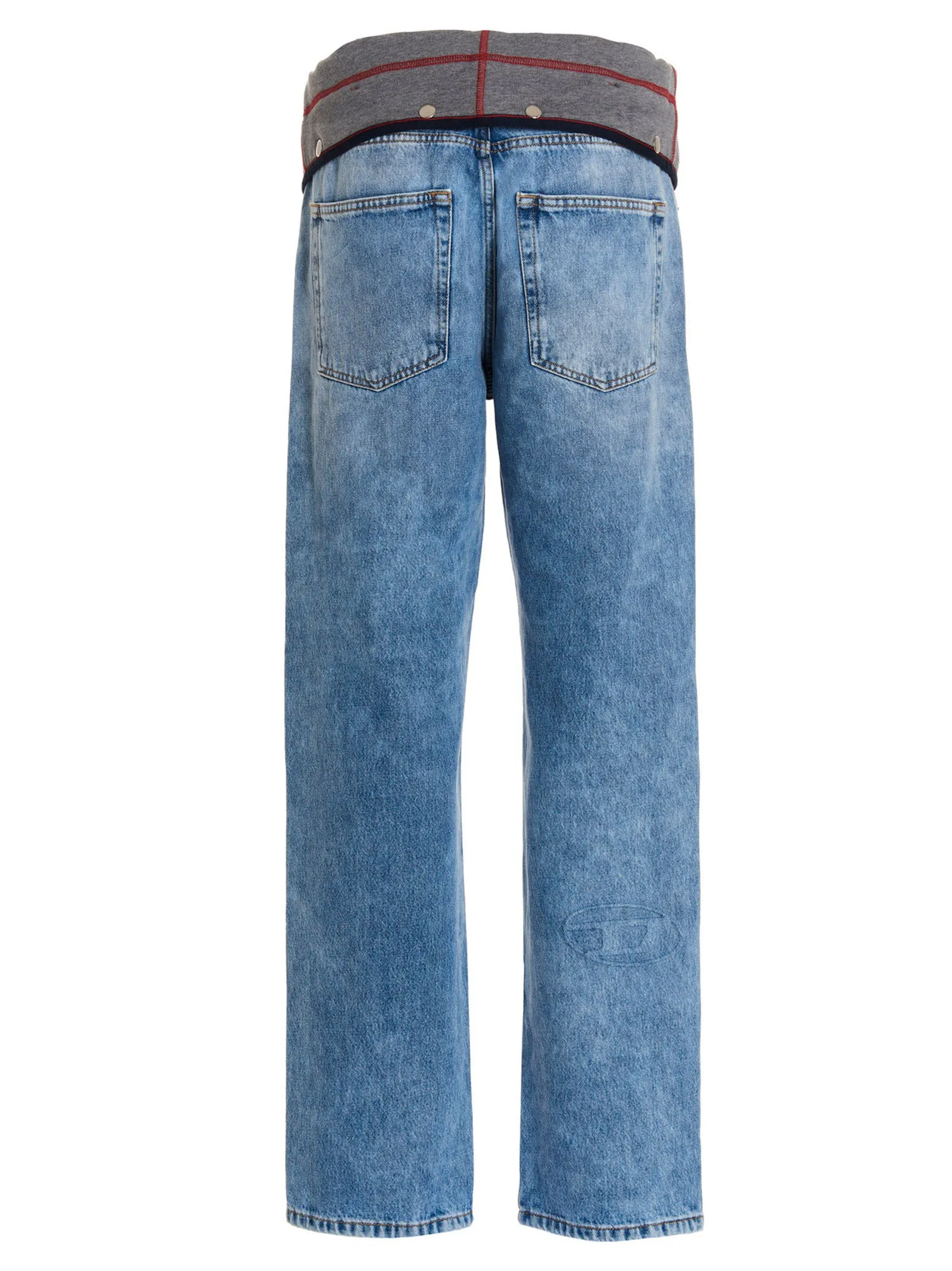 Diesel 2010 Foldable-Waist Straight Leg Jeans