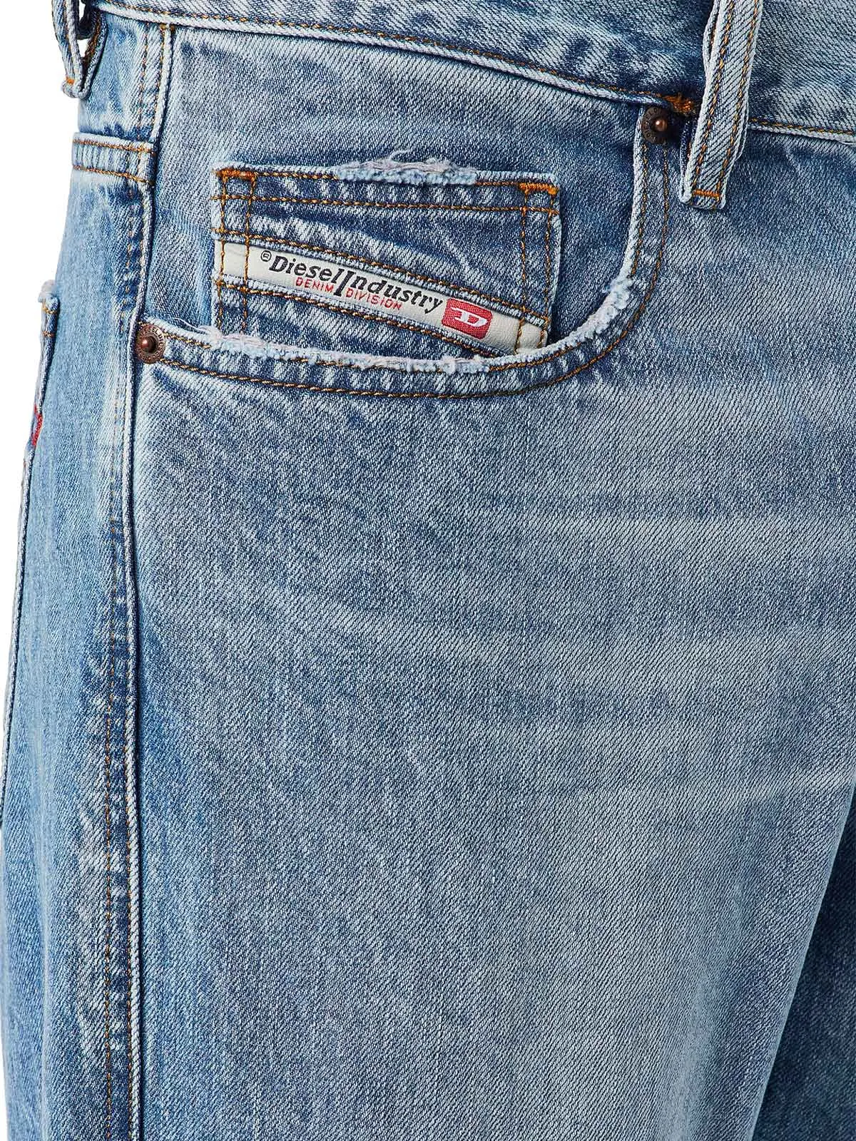 Diesel 2020 D-Viker Straight Leg Denim Jeans