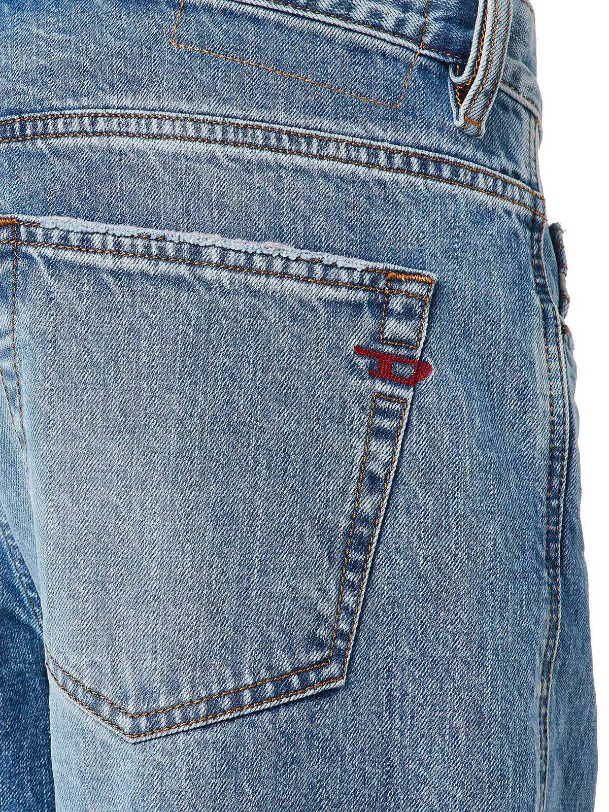 Diesel 2020 D-Viker Straight Leg Denim Jeans