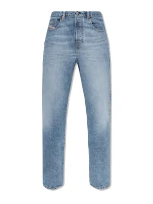Diesel 2020 D-Viker Straight Leg Denim Jeans