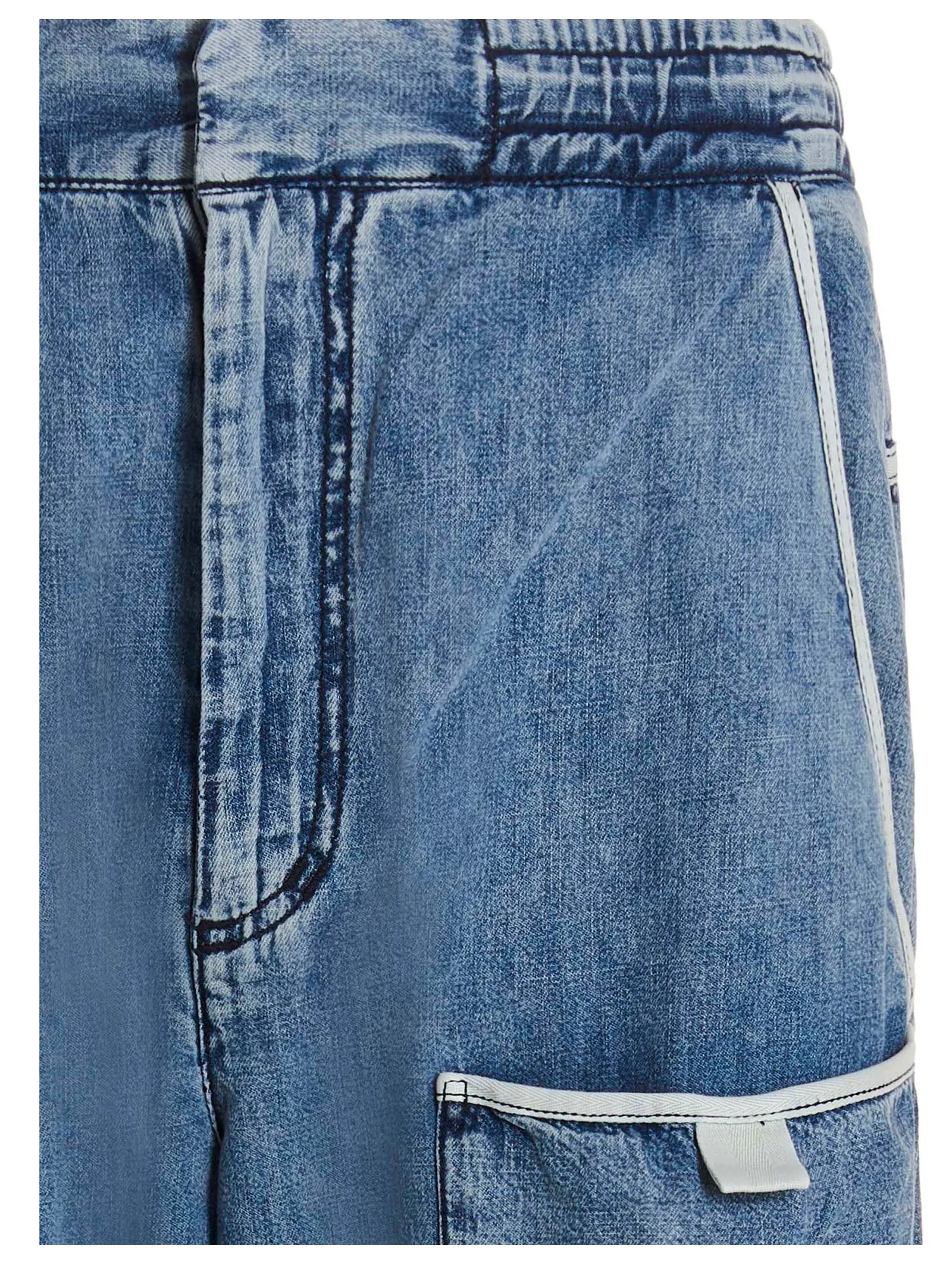 Diesel D-Vulkos Pocket-Detailed Straight Leg Jeans