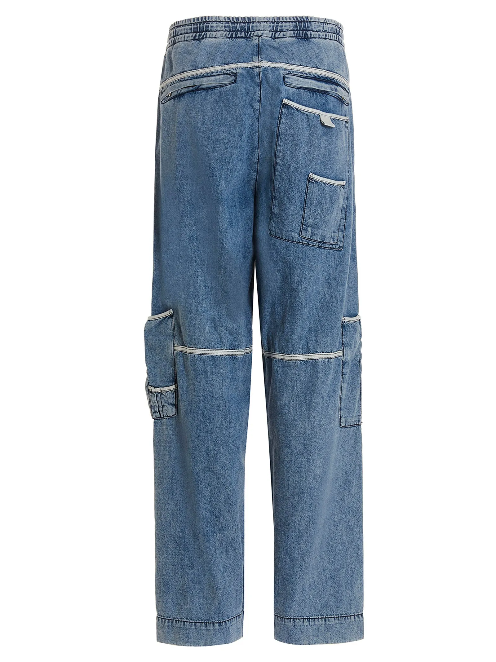 Diesel D-Vulkos Pocket-Detailed Straight Leg Jeans