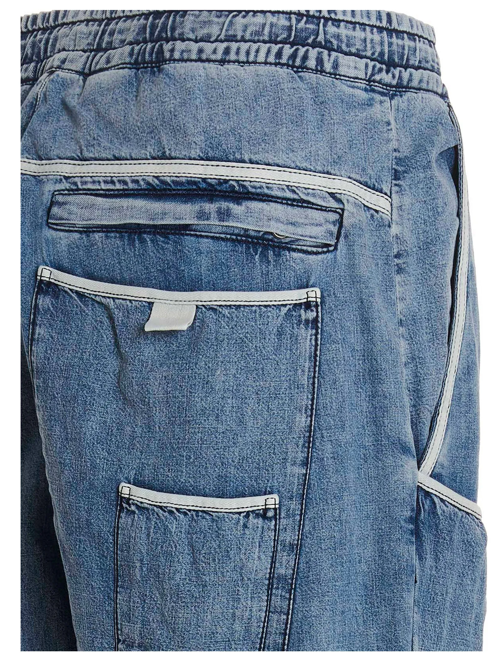 Diesel D-Vulkos Pocket-Detailed Straight Leg Jeans