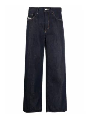 Diesel High-Waist Cropped Jeans