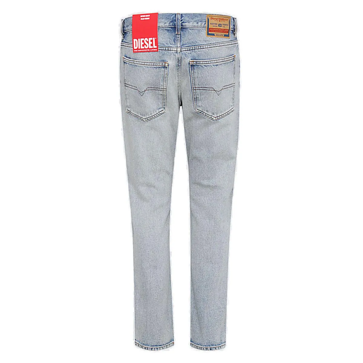 Diesel Low-Rise Straight Leg Jeans