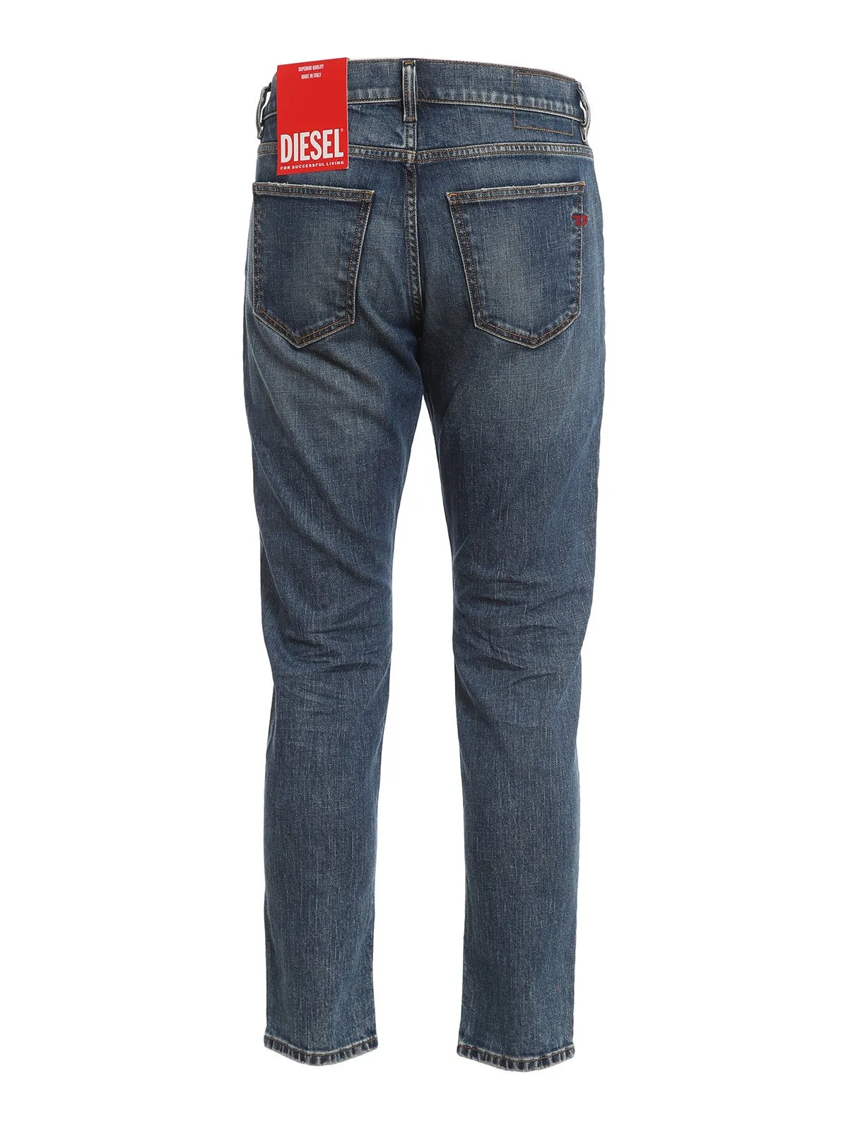 Diesel Straight Leg Denim Jeans
