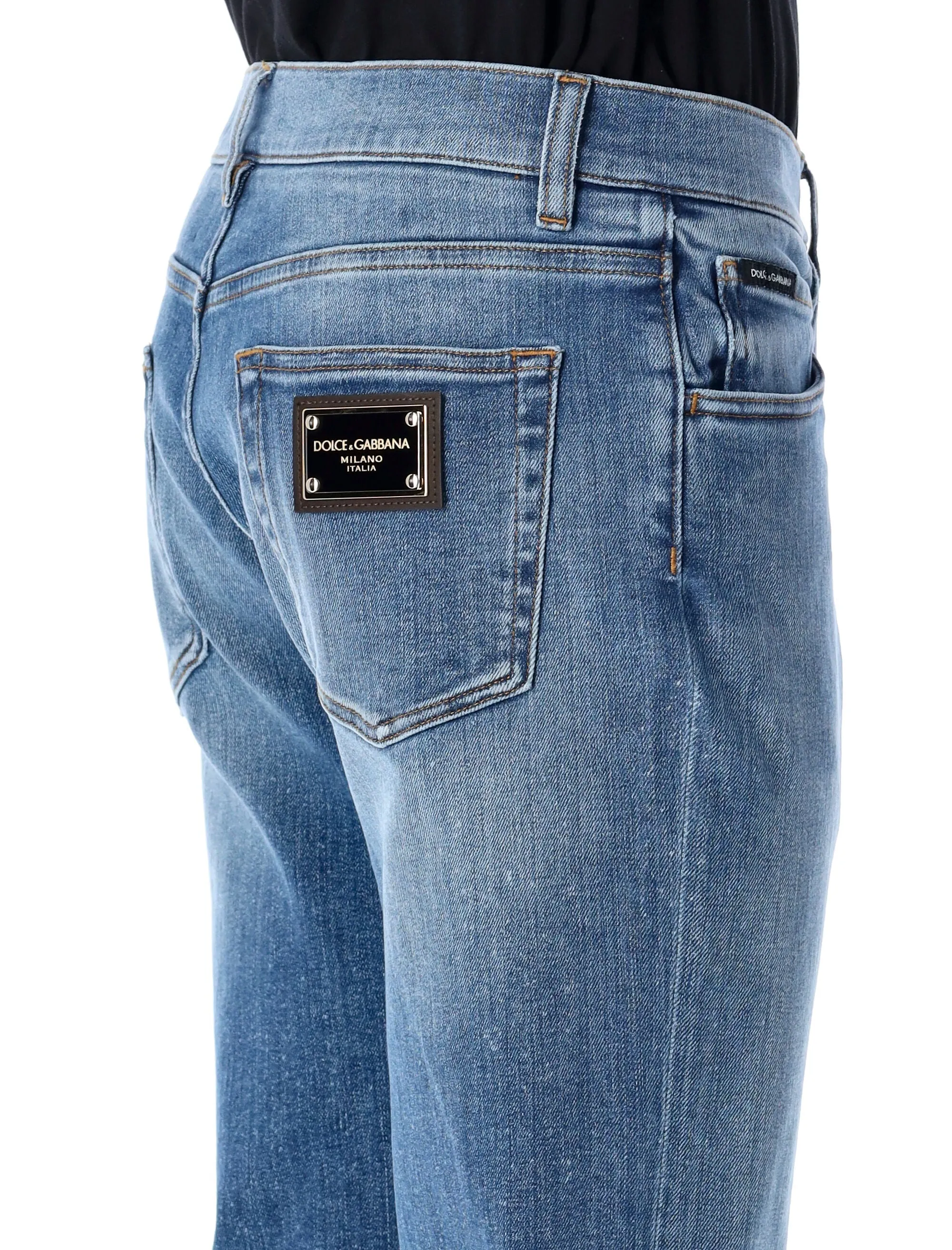Dolce & Gabbana Straight Leg Jeans
