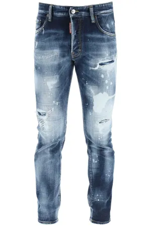 Dsquared2 Distressed Bleached Jeans
