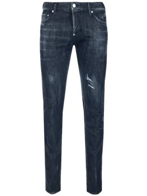 Dsquared2 Distressed Effect Skinny Jeans