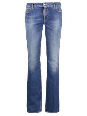 Dsquared2 Flared High-Rise Jeans