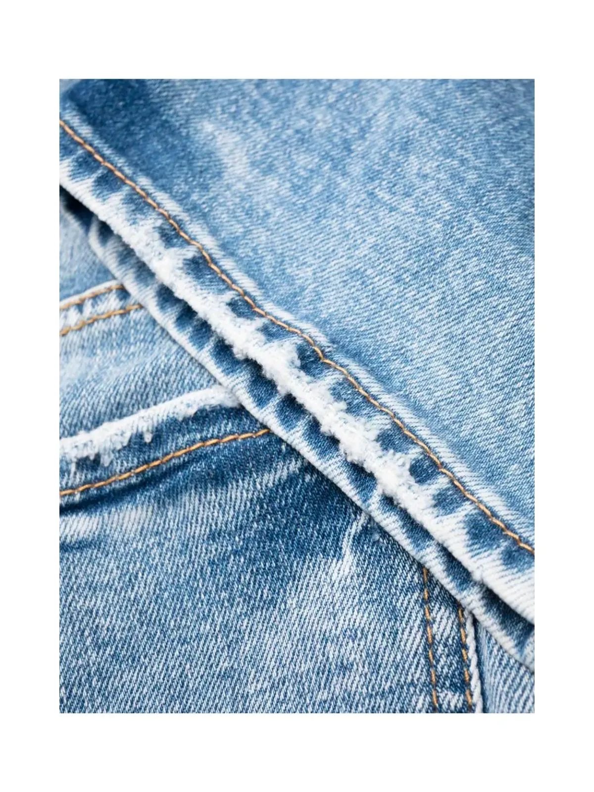 Dsquared2 High Waisted Bleached Jeans