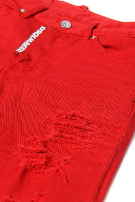 Dsquared2 Kids Logo Patch Skinny Cut Jeans