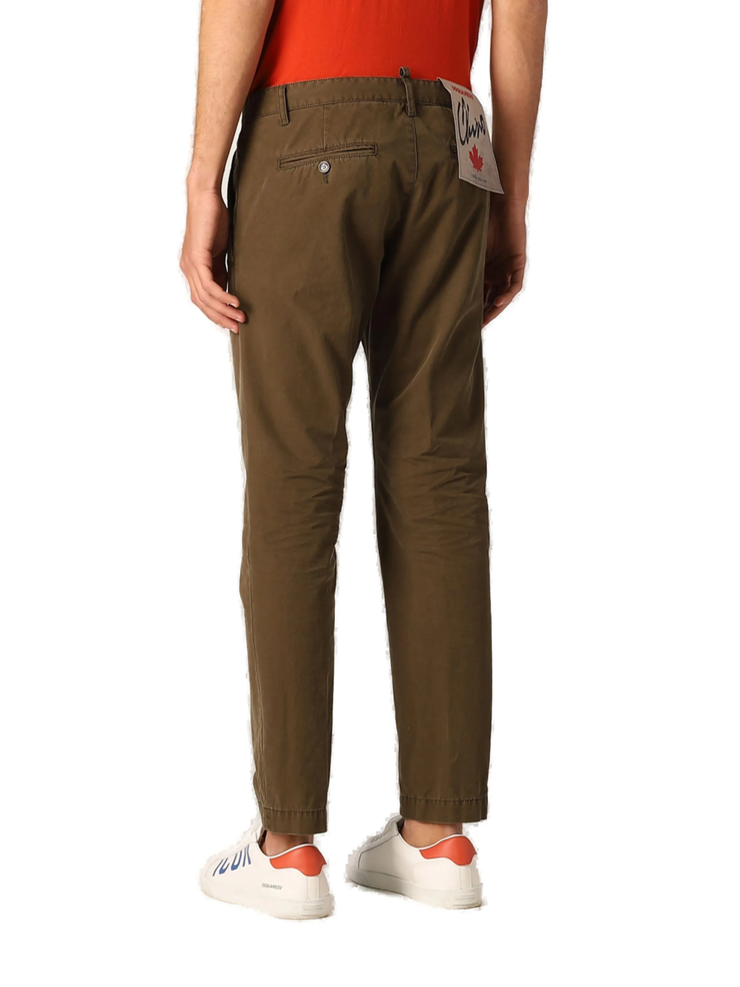 Dsquared2 Logo Patched Straight Leg Jeans