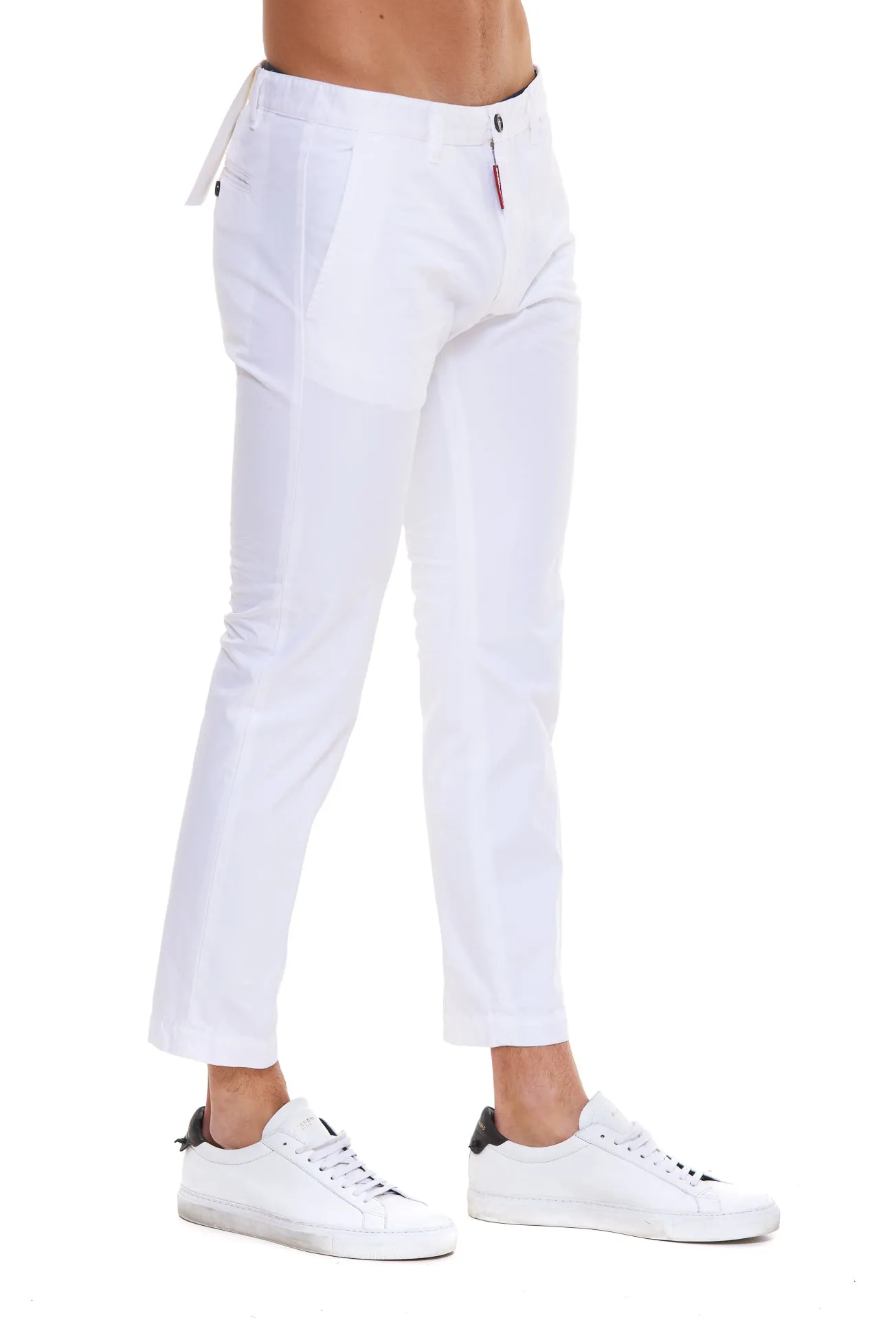 Dsquared2 Logo Patched Straight Leg Jeans