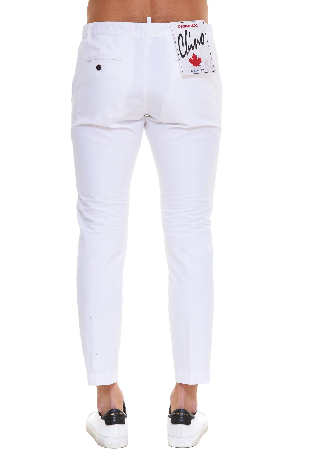 Dsquared2 Logo Patched Straight Leg Jeans