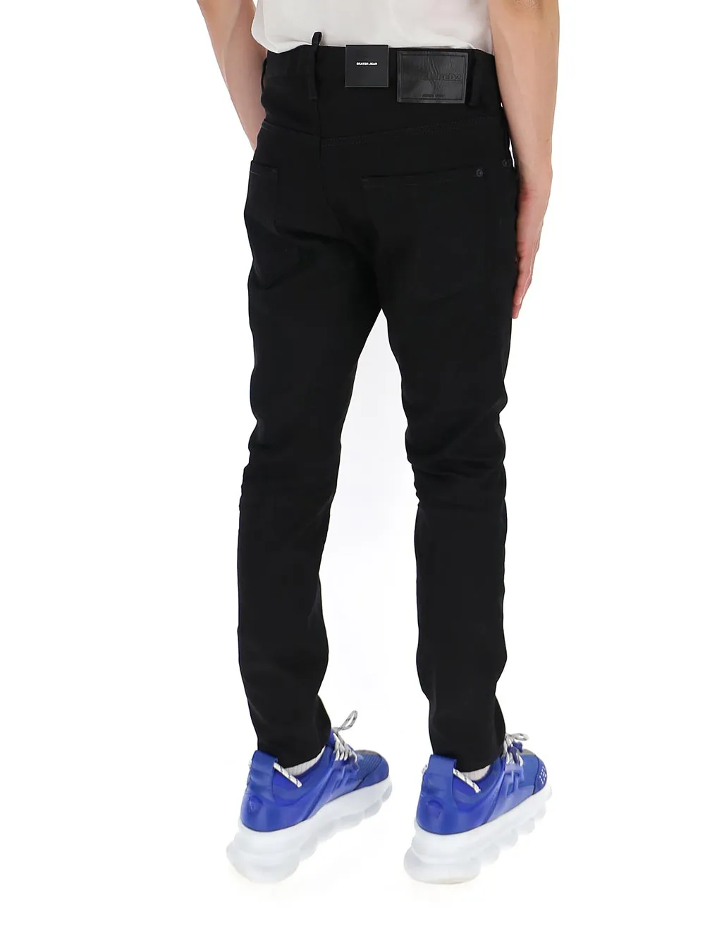 Dsquared2 Logo Printed Low-Waisted Jeans