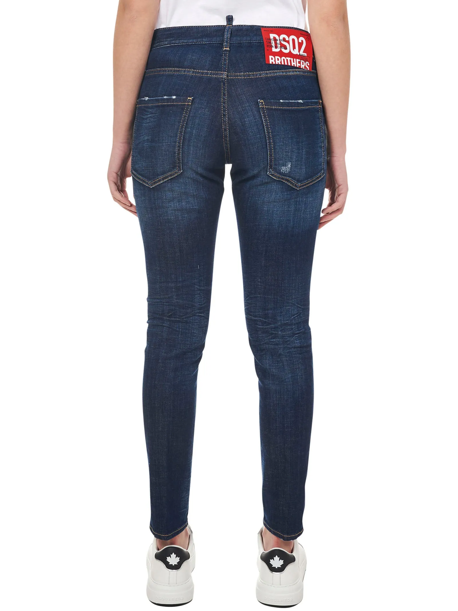 Dsquared2 Mid-Rise Skinny Jeans