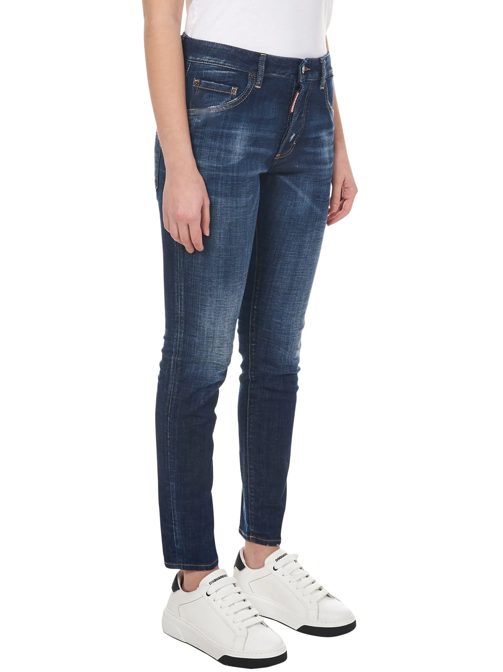 Dsquared2 Mid-Rise Skinny Jeans