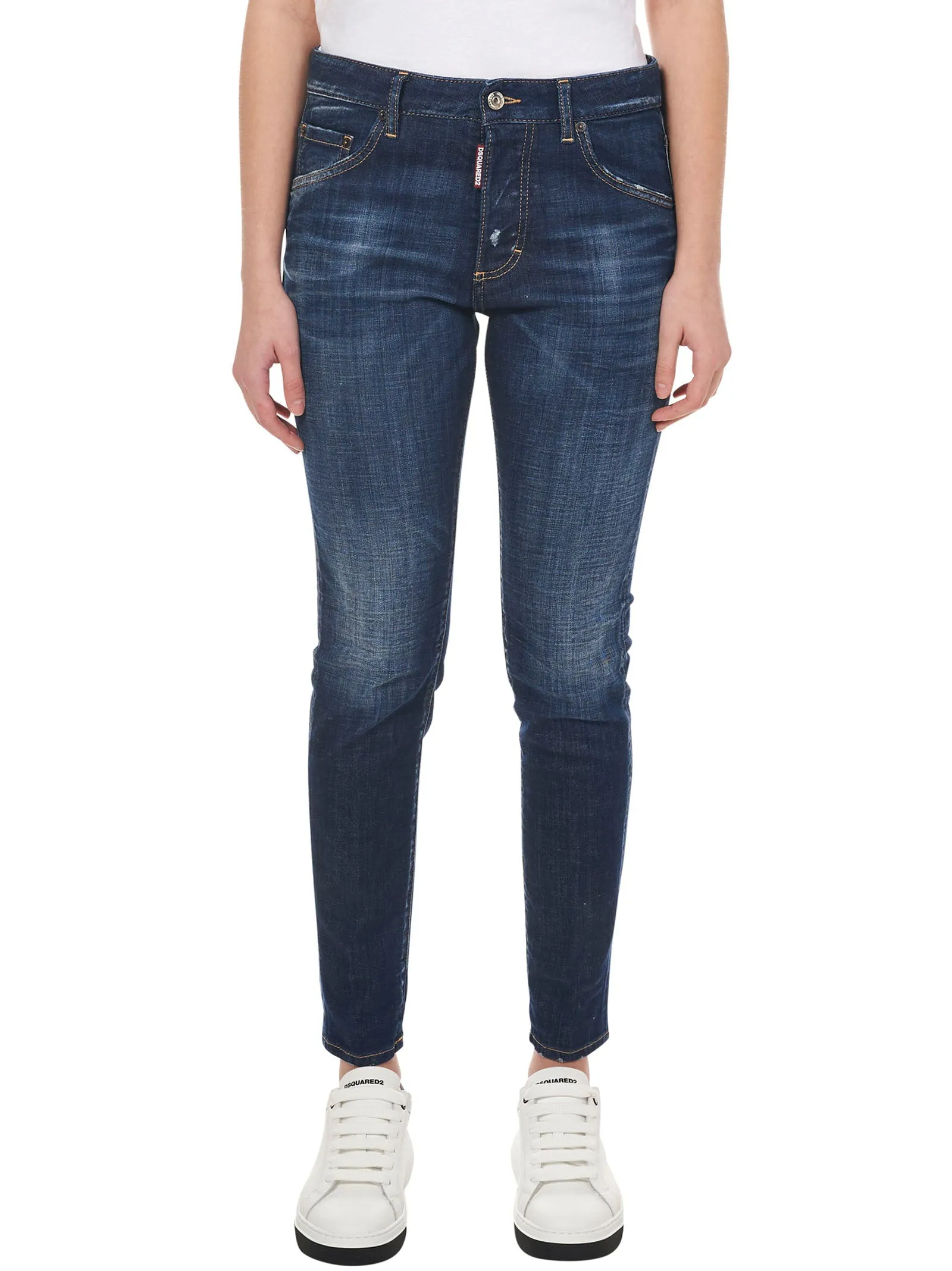 Dsquared2 Mid-Rise Skinny Jeans