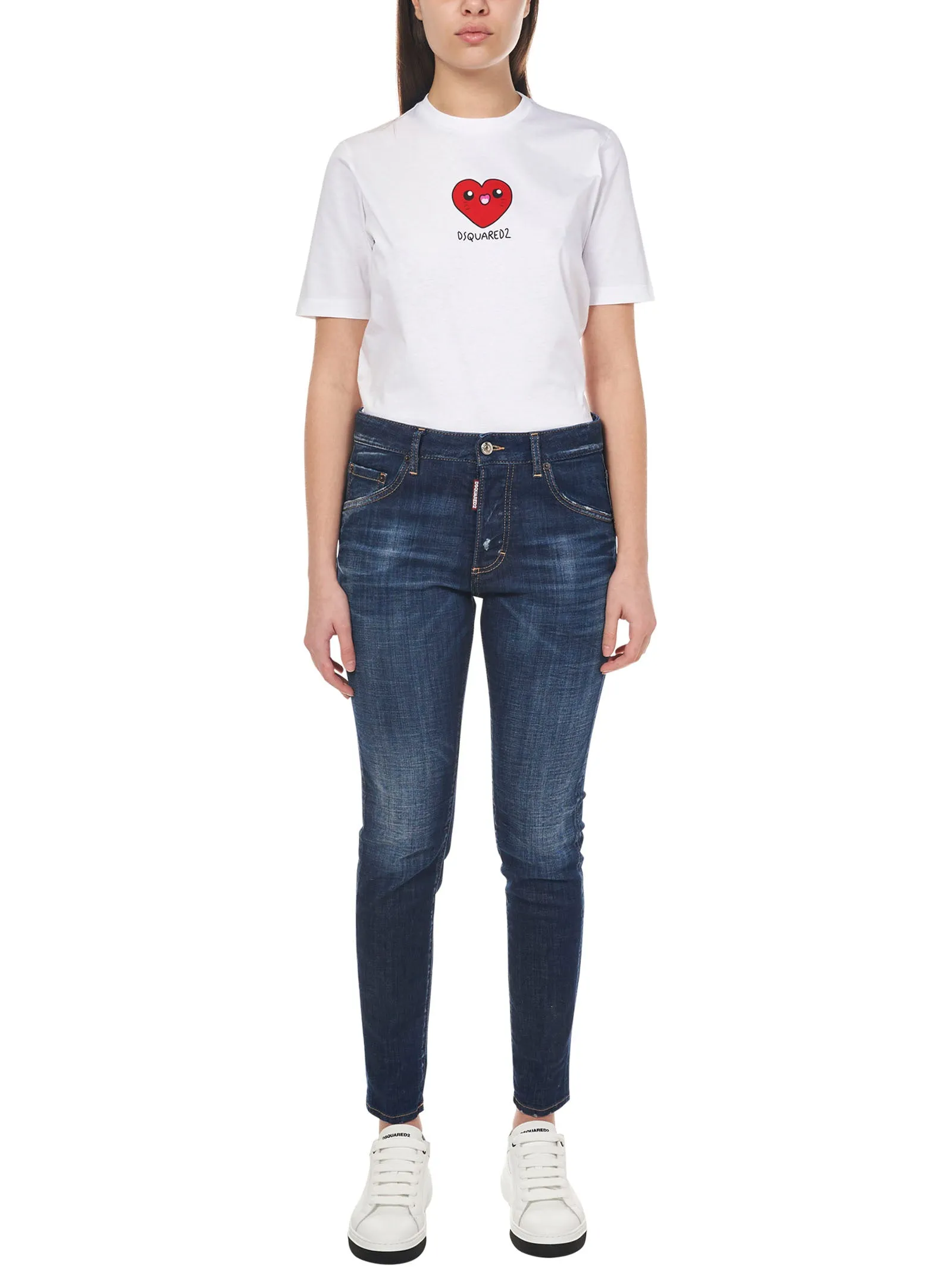 Dsquared2 Mid-Rise Skinny Jeans