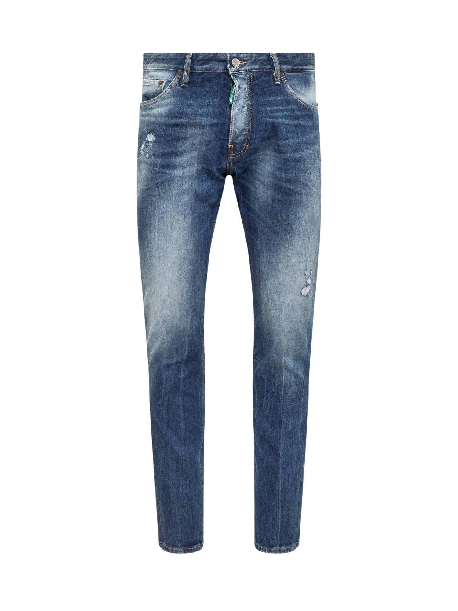 Dsquared2 Ripped Slim-Cut Jeans