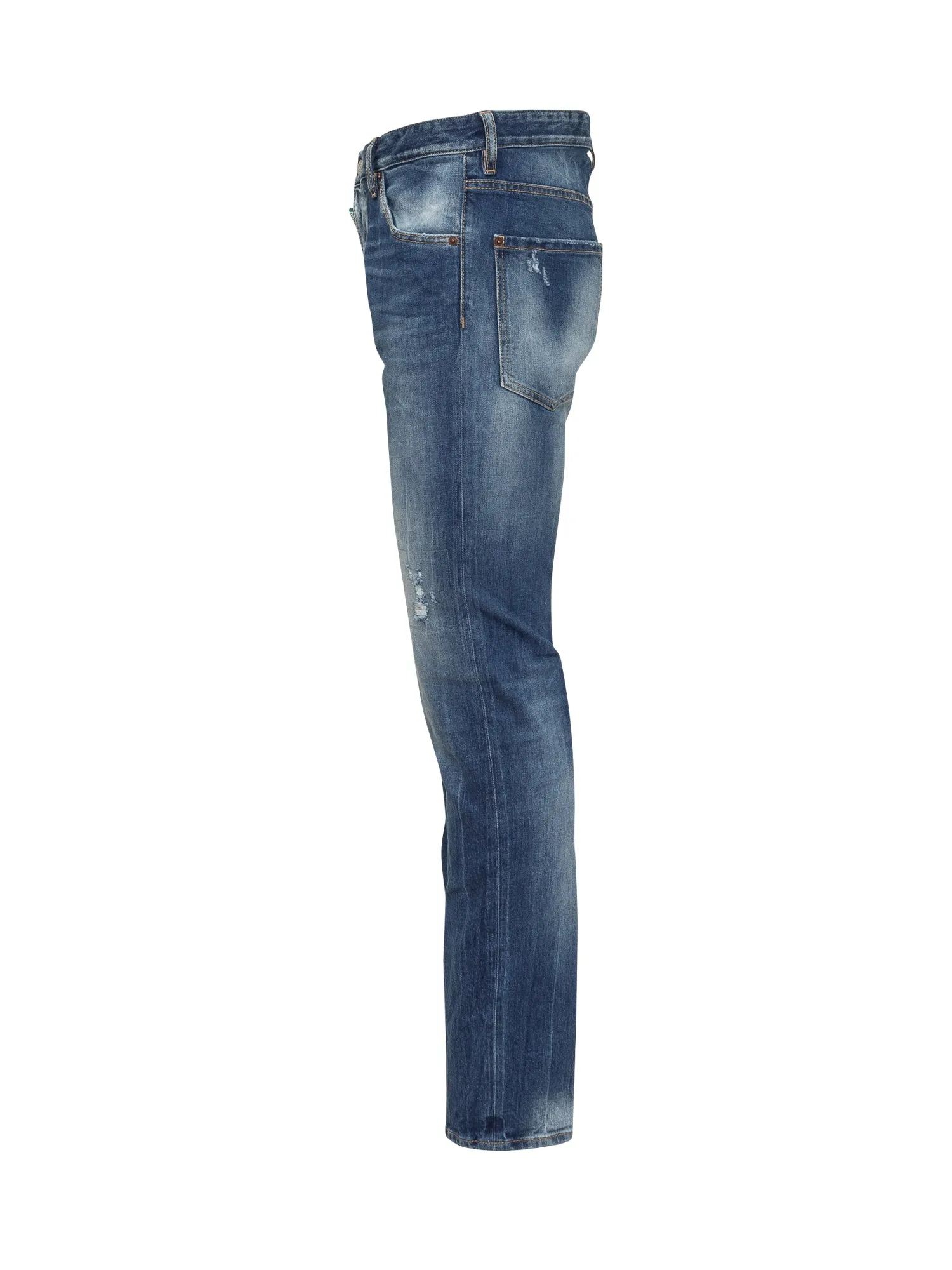 Dsquared2 Ripped Slim-Cut Jeans