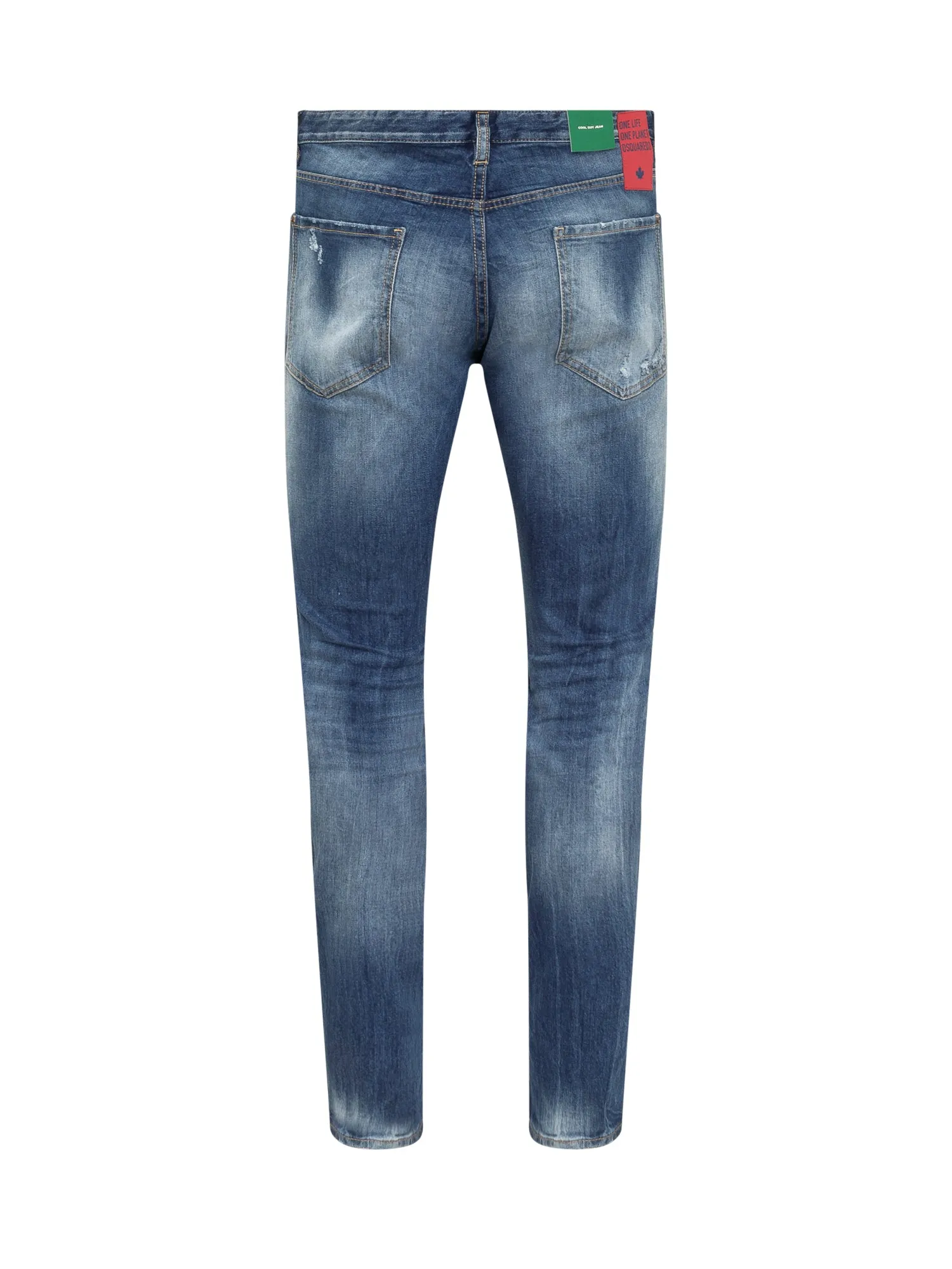 Dsquared2 Ripped Slim-Cut Jeans