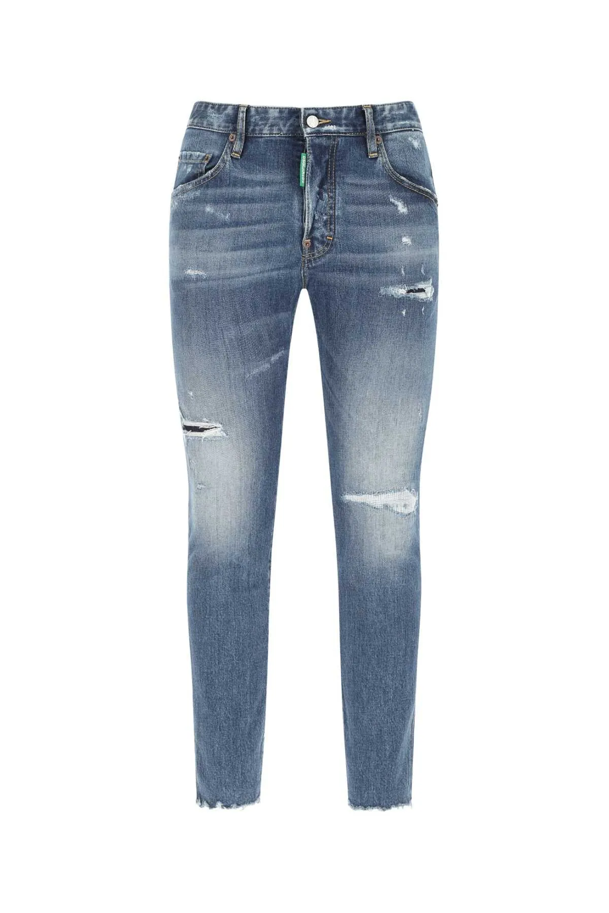 Dsquared2 Ripped Slim Fit Jeans