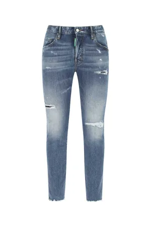 Dsquared2 Ripped Slim Fit Jeans