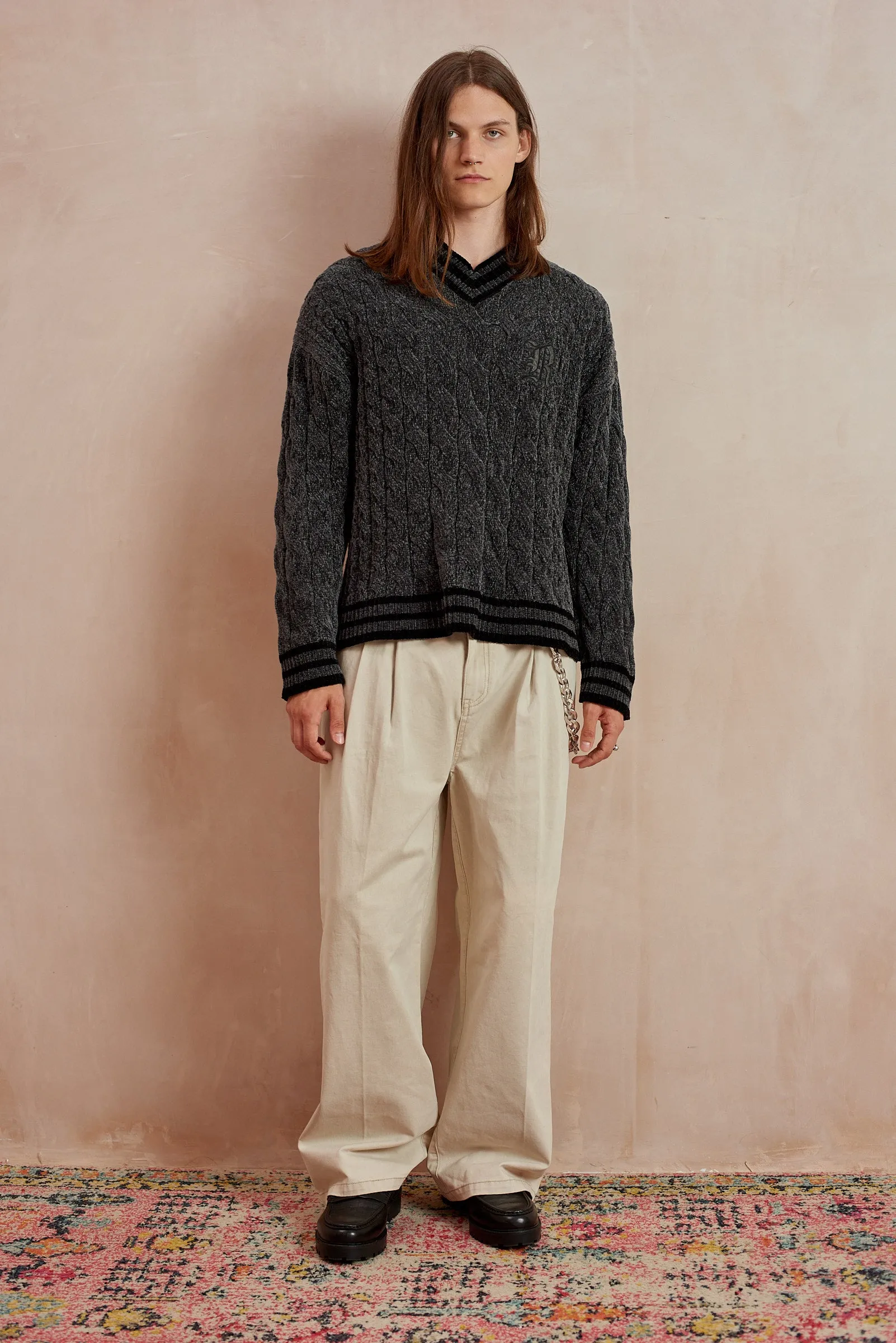 Dweeb Cable Knit Jumper