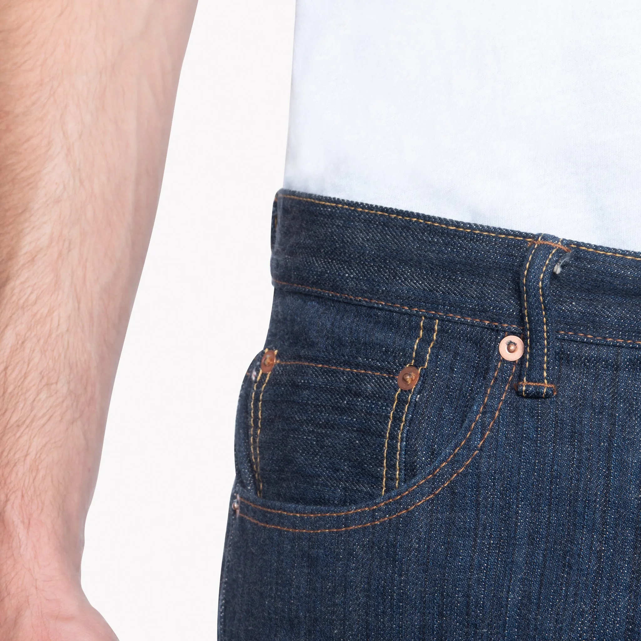 Easy Guy - MIJ9 - Tennen Ai Natural Indigo Slub Selvedge