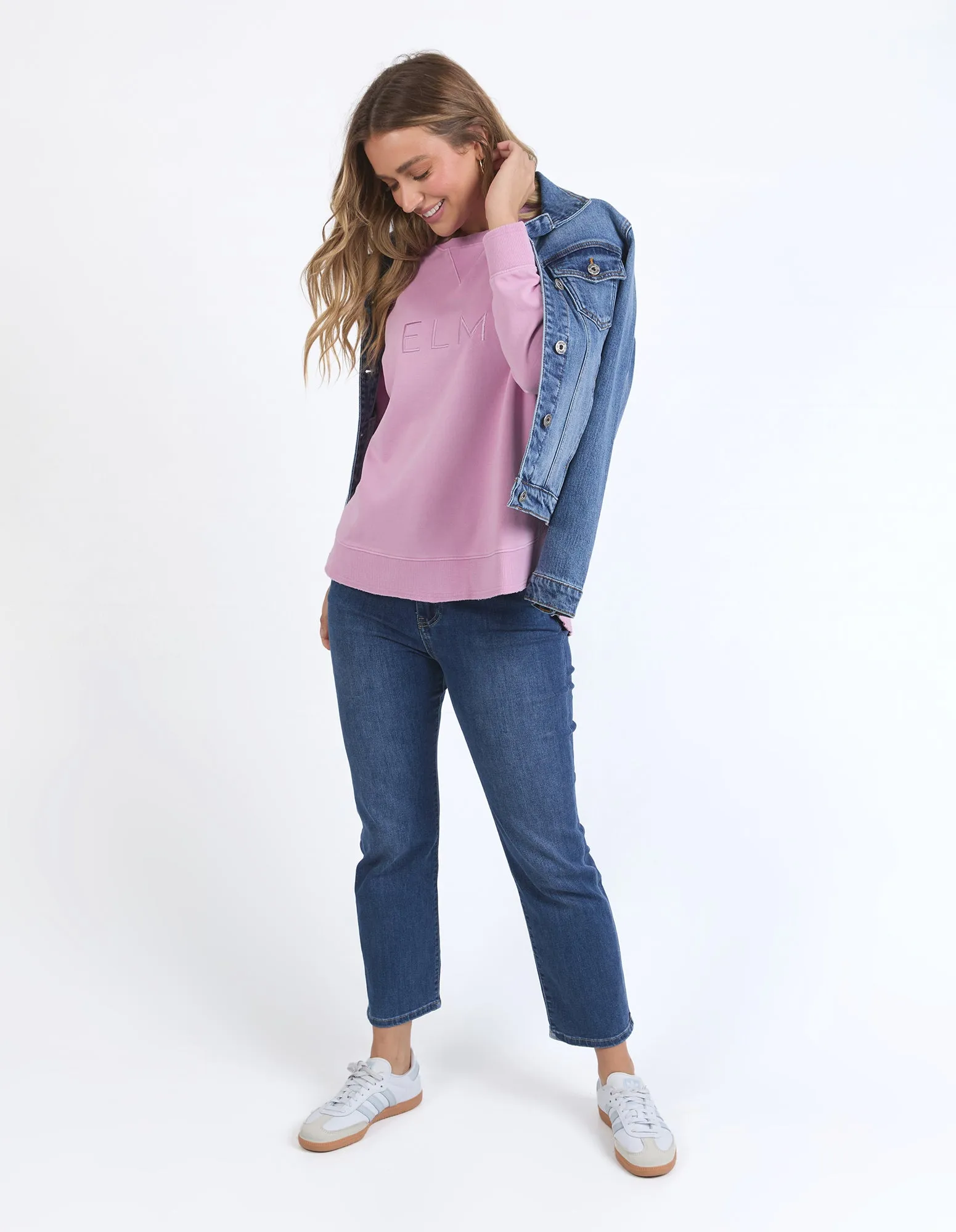 Elm Established Crew Peony Pink