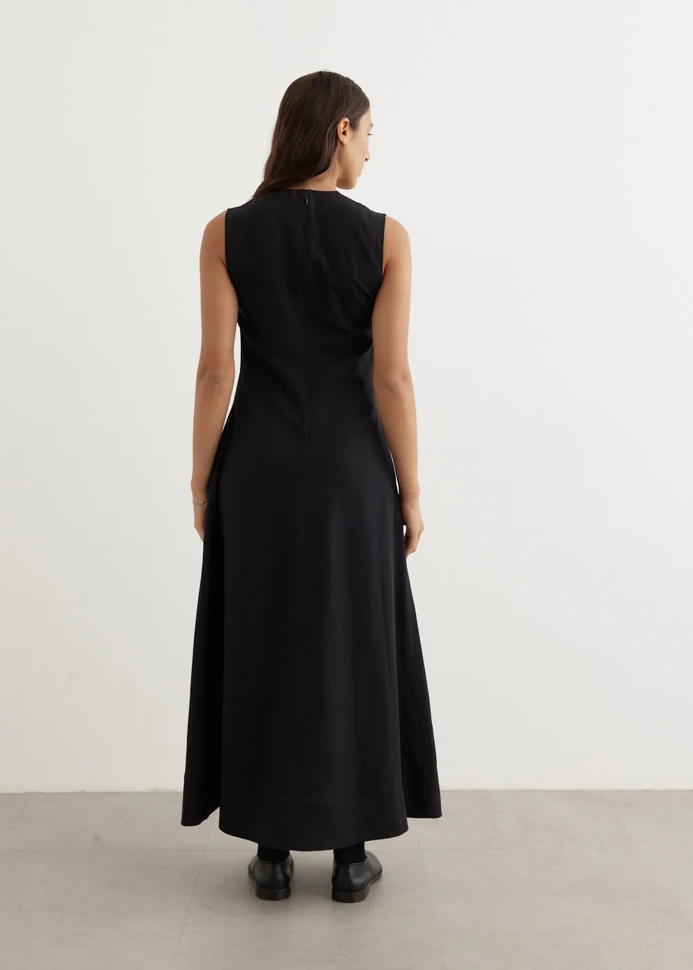 Fluid V-Neck Dress