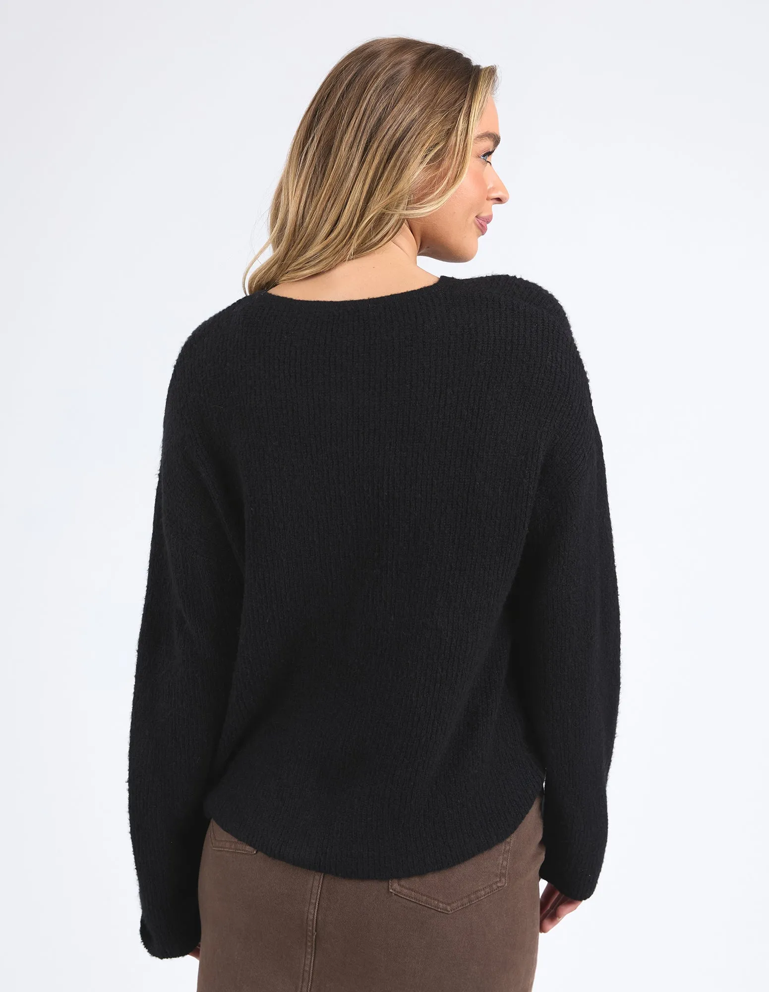 Foxwood Murphy Knit Cardi Black
