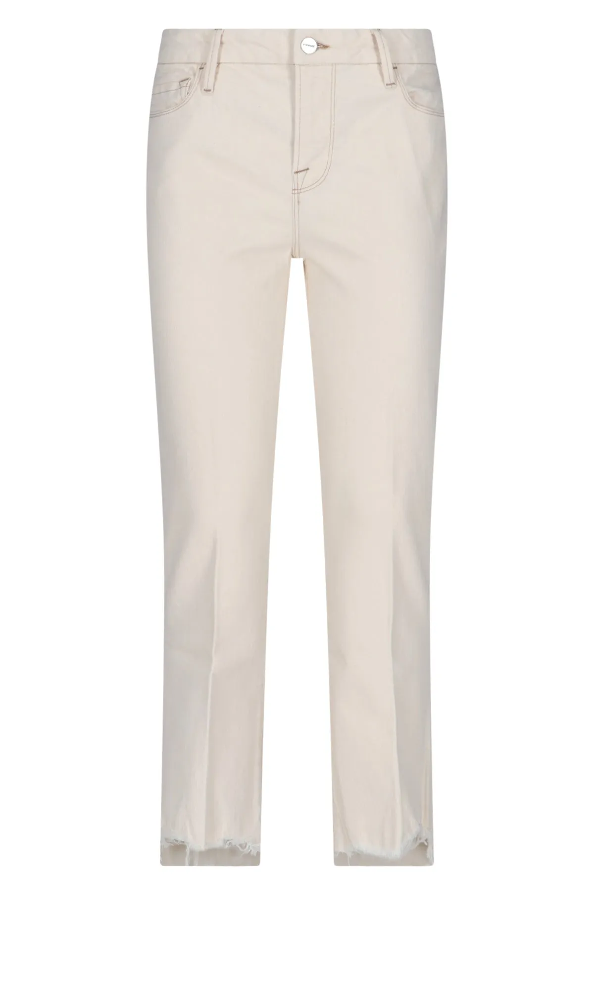 Frame Le Crop High-Waisted Cropped Jeans