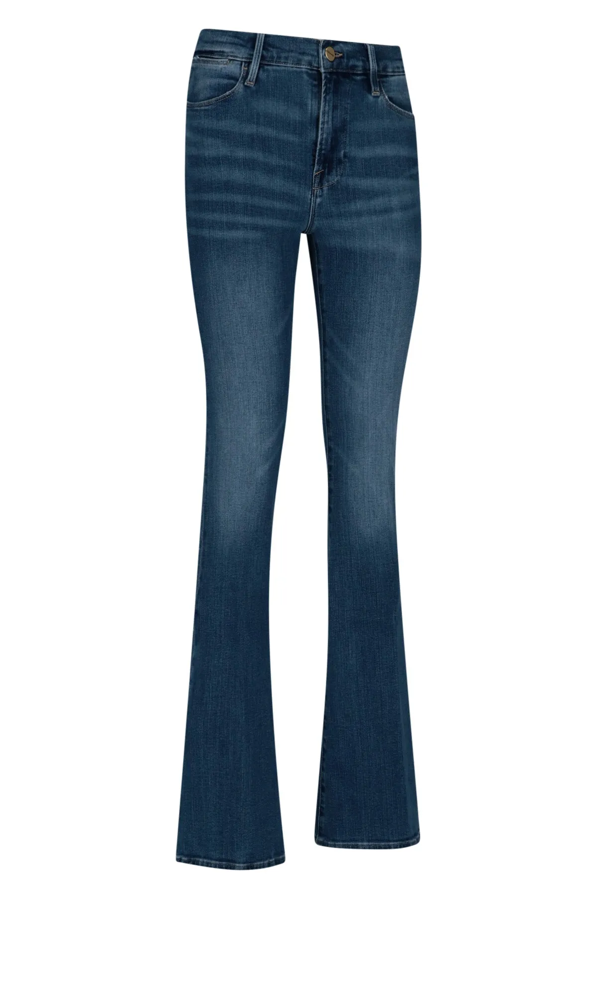 Frame Le High High-Rise Flared Jeans