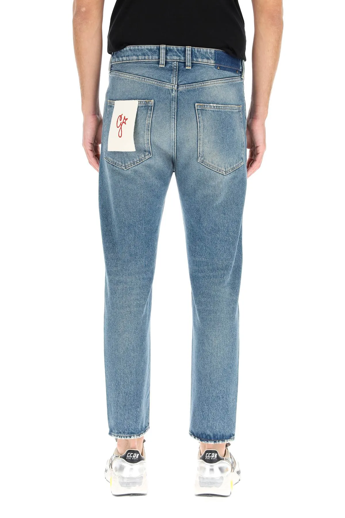 Golden Goose Deluxe Brand Washed Effect Slim-Cut Jeans