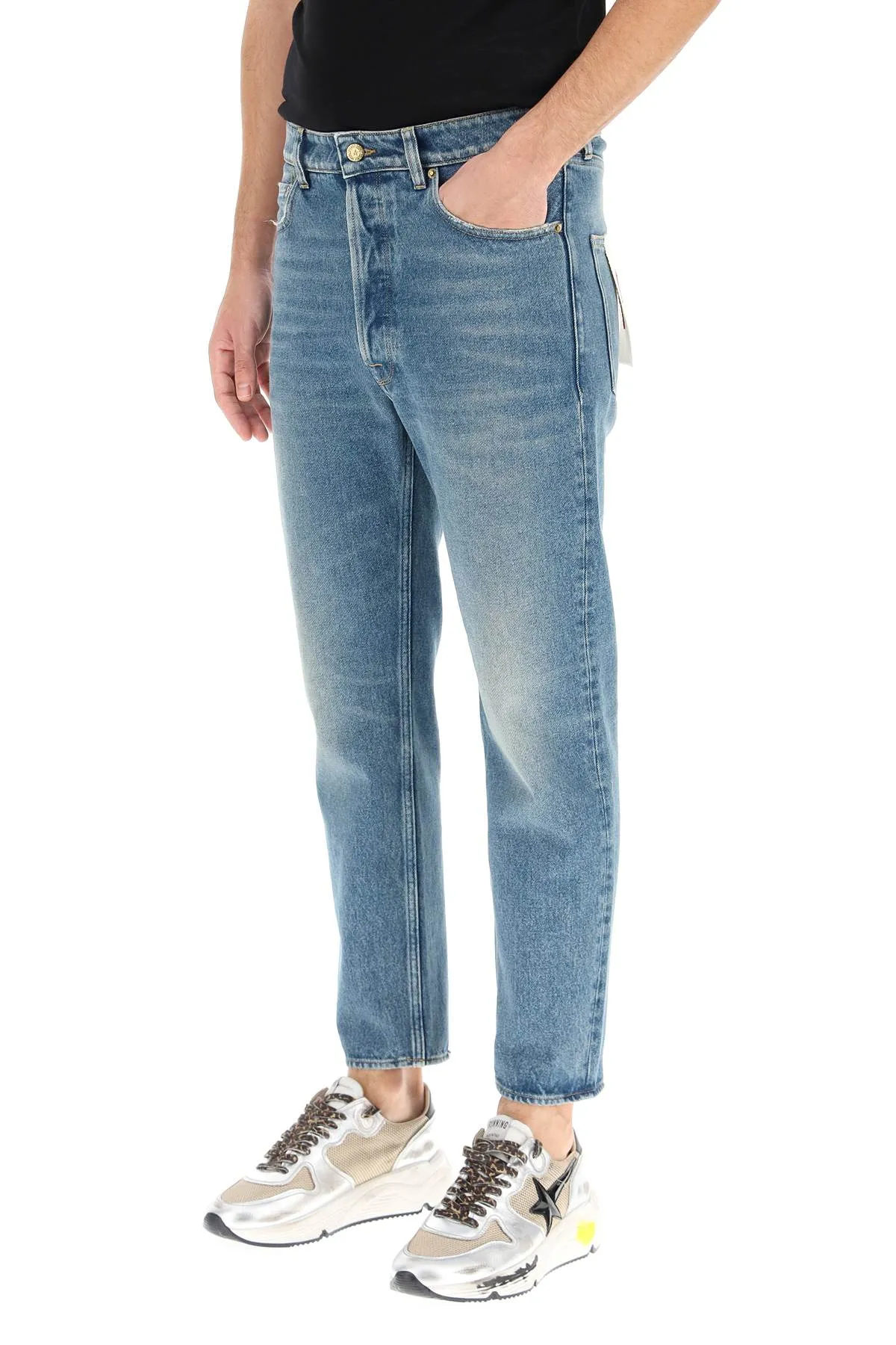Golden Goose Deluxe Brand Washed Effect Slim-Cut Jeans