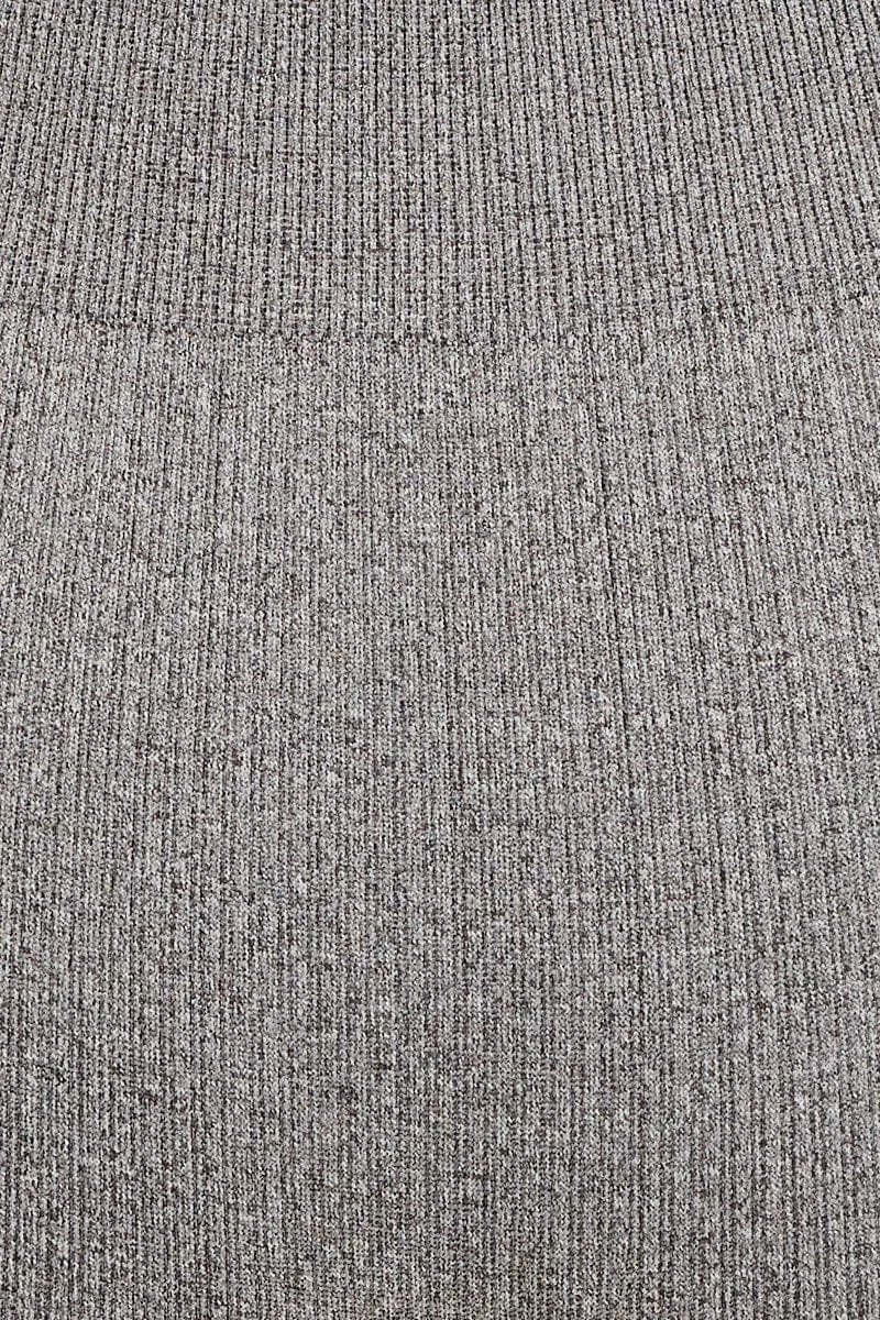 Grey Bike Shorts Seamless
