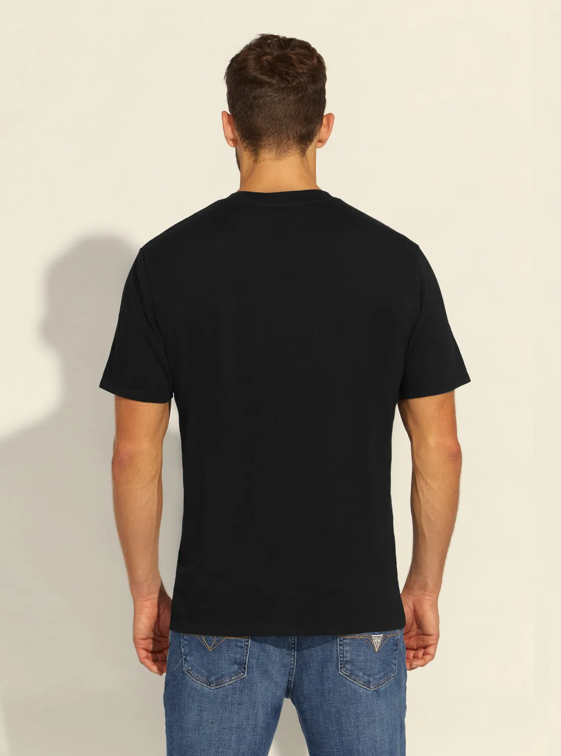 GUESS Originals Black Pocket Label T-Shirt