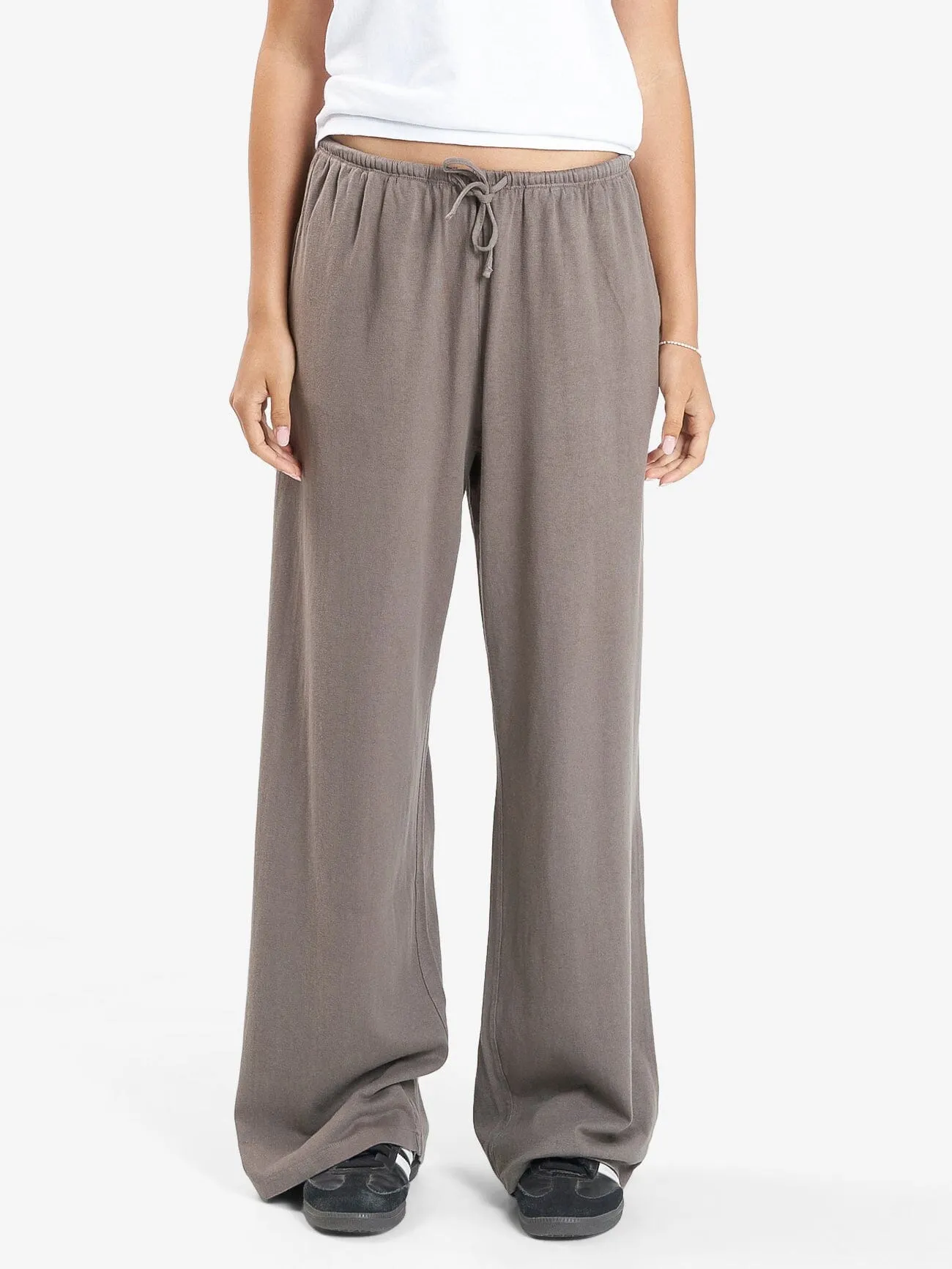 Hemp Relax Pant - Light Canteen