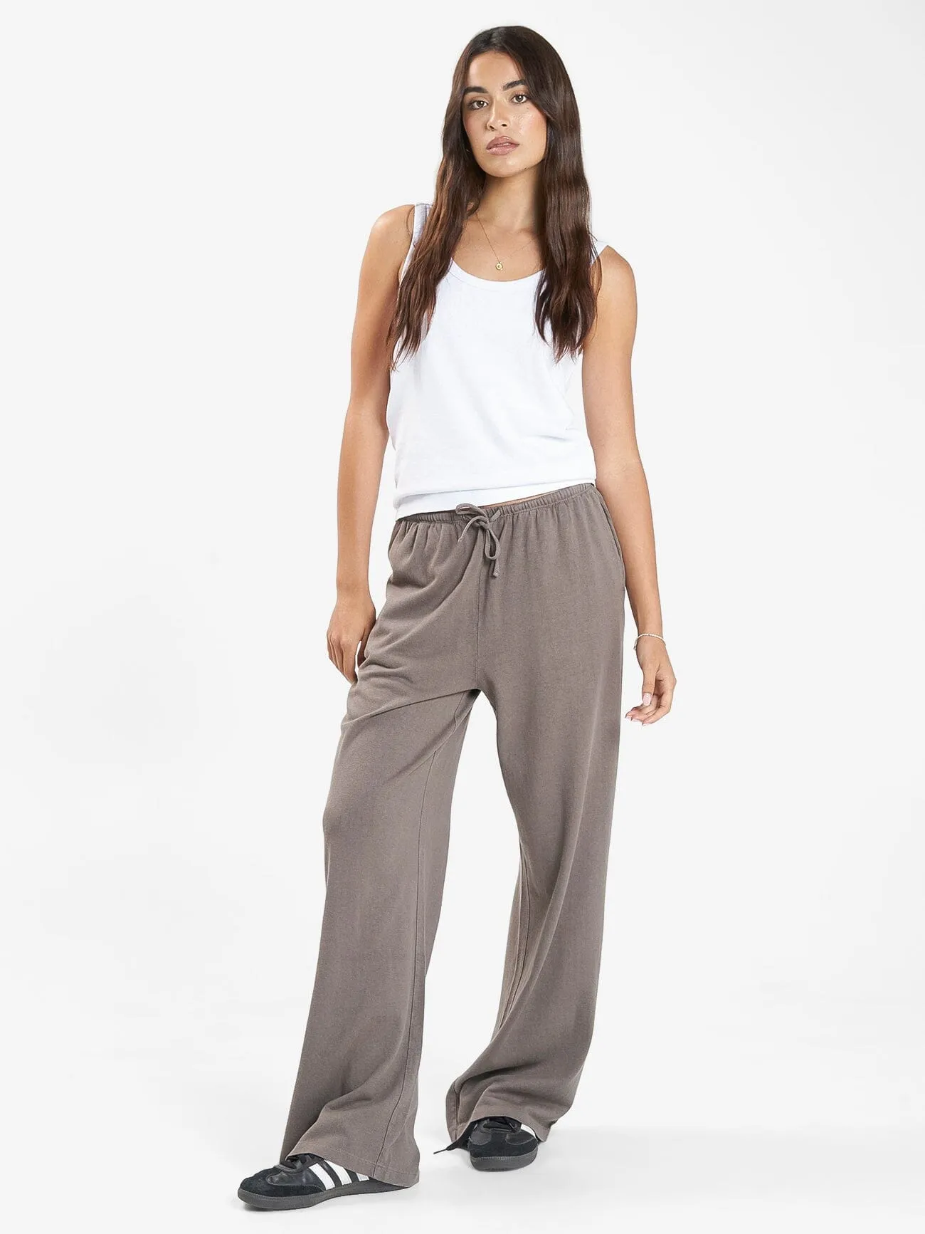Hemp Relax Pant - Light Canteen