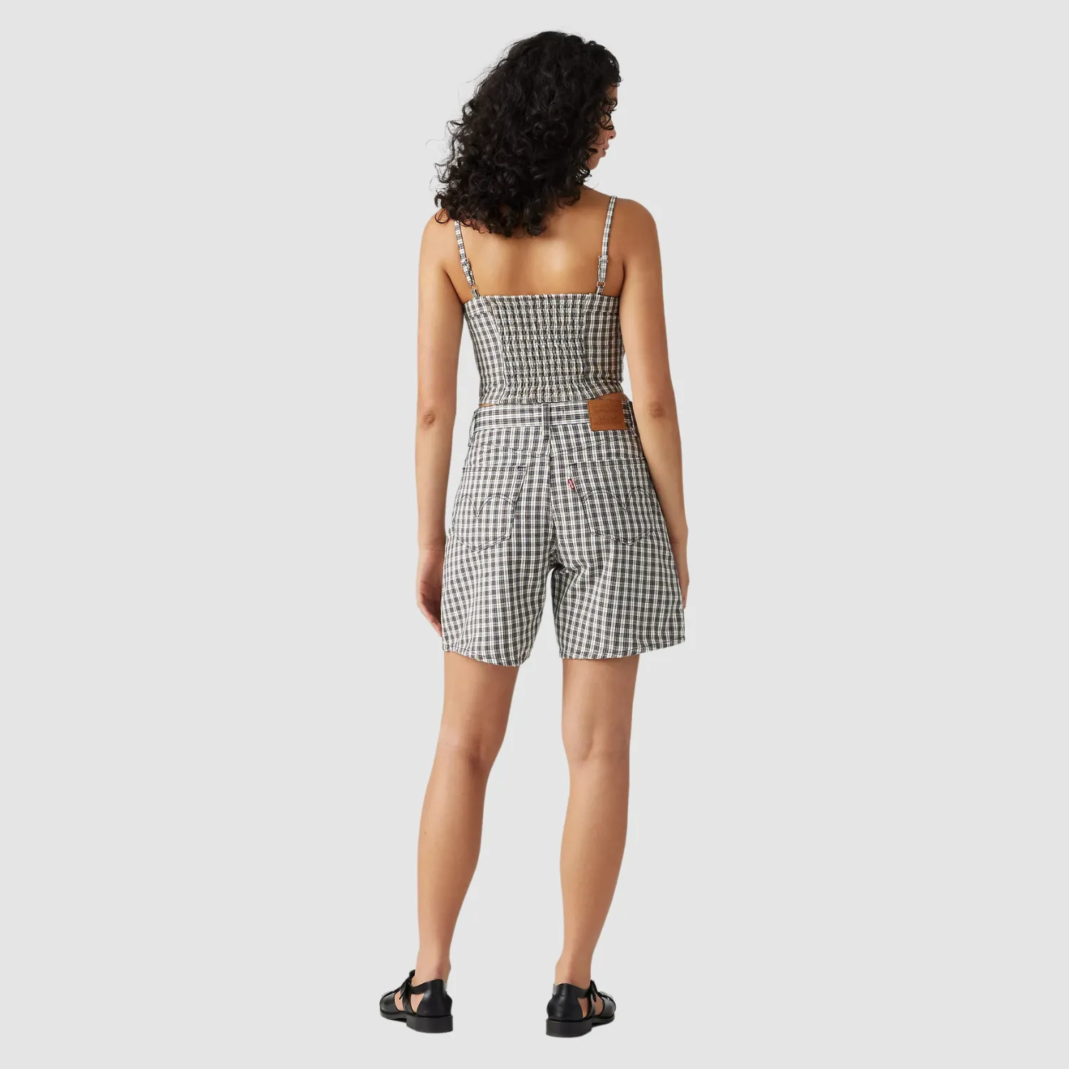 High Baggy Short (Milo Plaid)