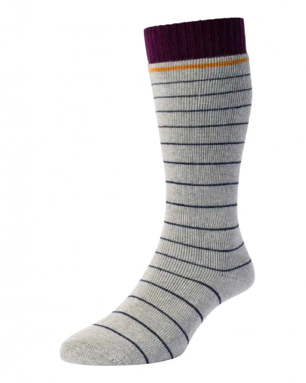 HJ Hall Womens Stripe Welly Socks