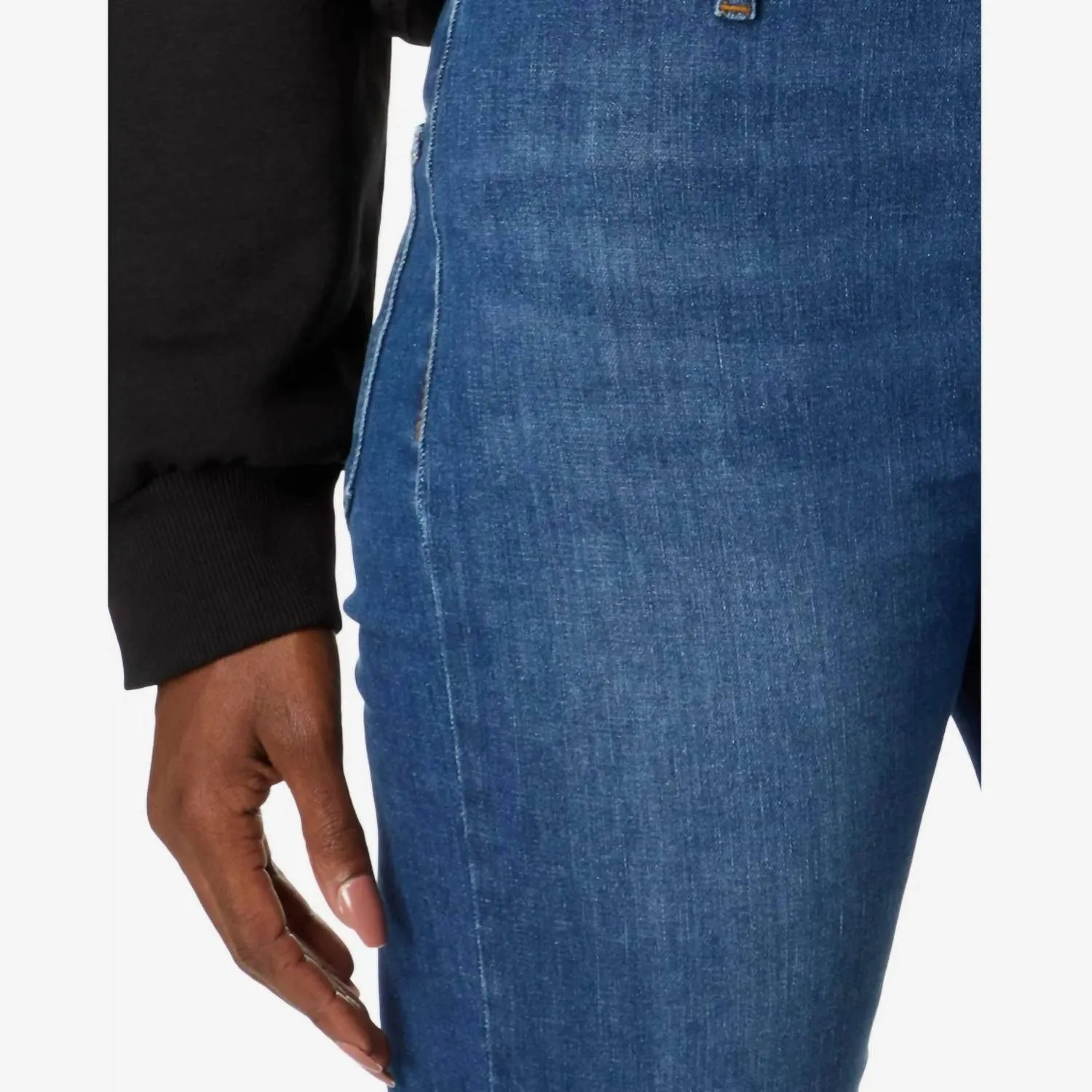 'holding Power' Relaxed Straight Denim In Blue