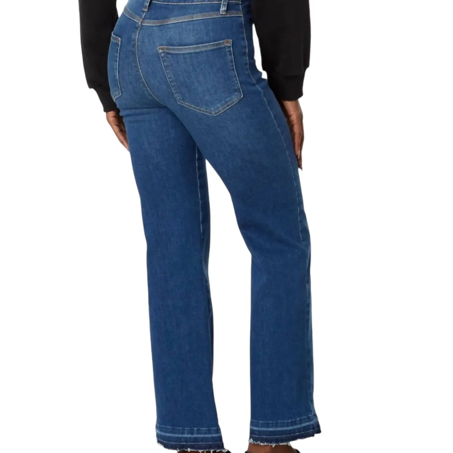 'holding Power' Relaxed Straight Denim In Blue