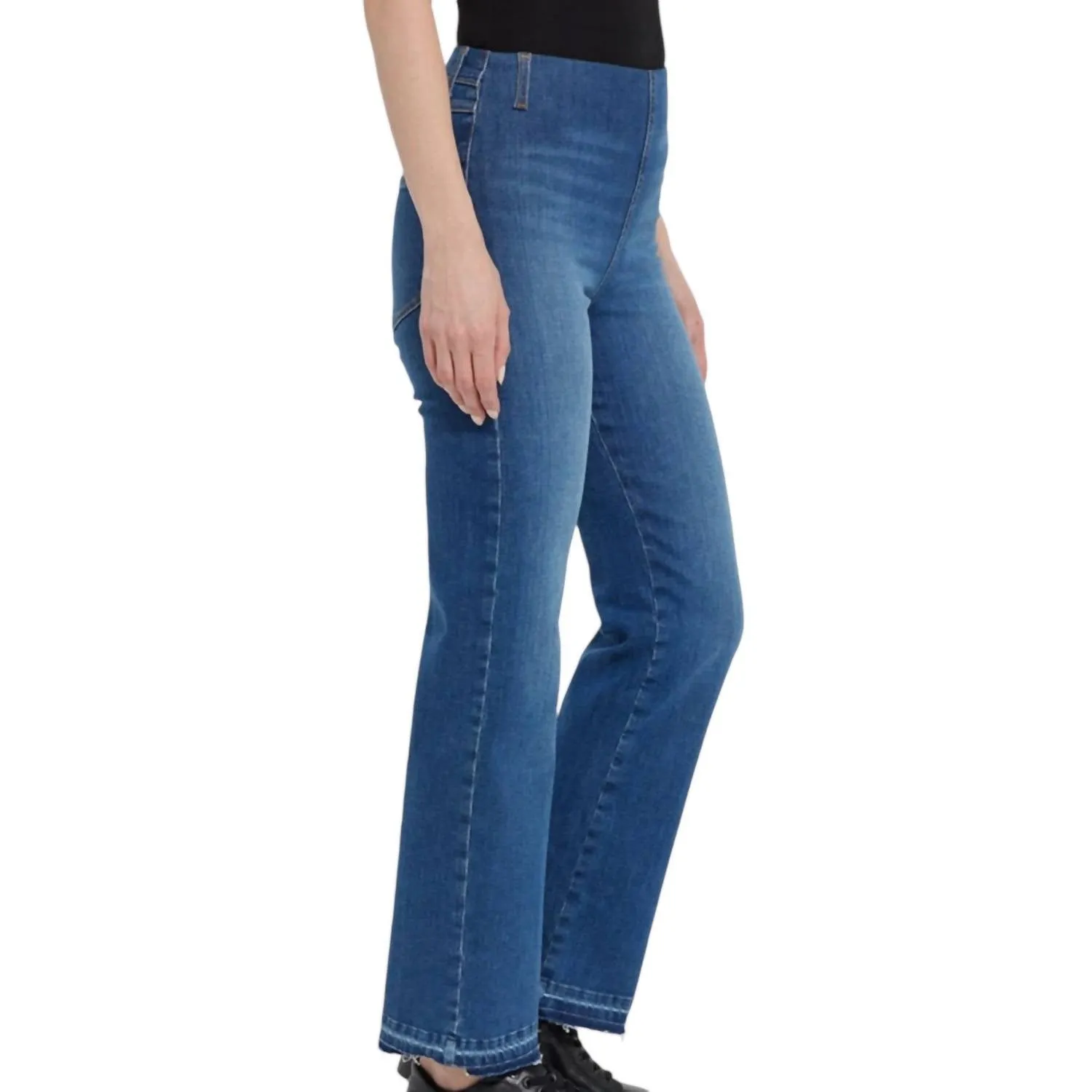 'holding Power' Relaxed Straight Denim In Blue