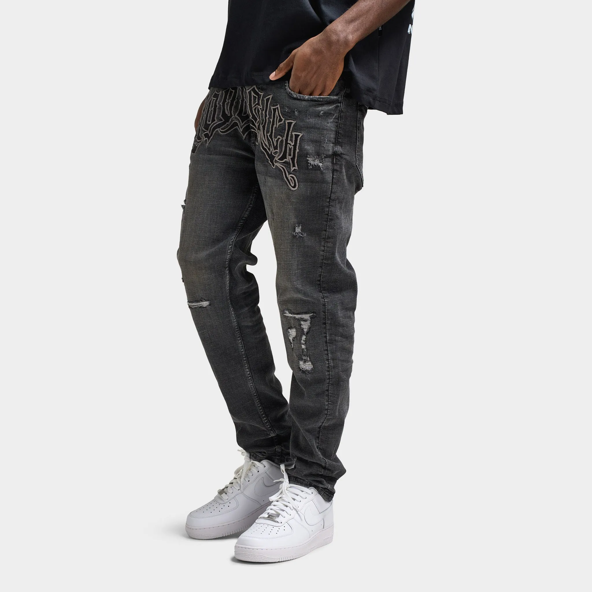 Hoodrich Ritual Denim Pants / Black