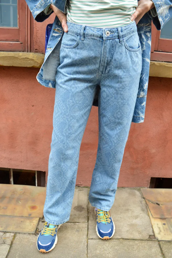 ICHI Amilias Light Blue Jeans